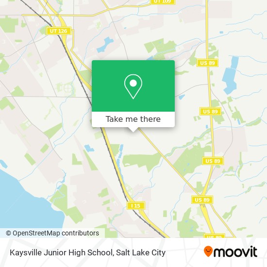 Mapa de Kaysville Junior High School