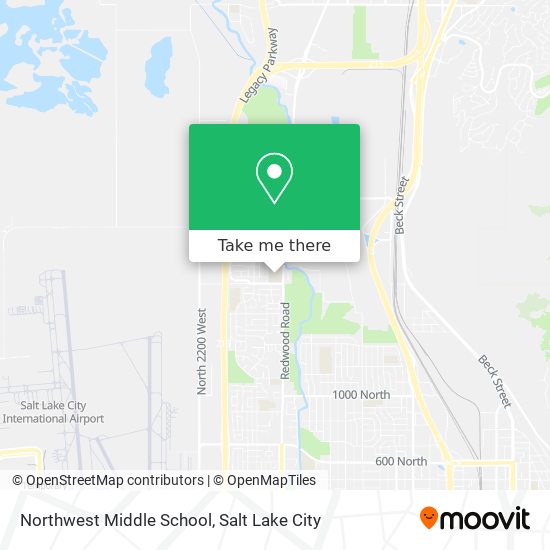 Northwest Middle School map