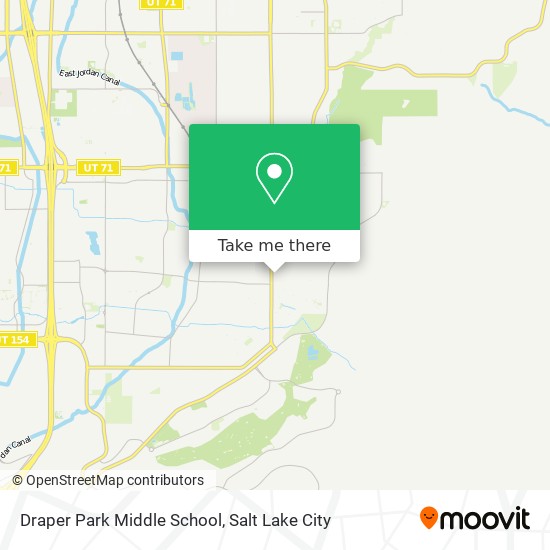 Draper Park Middle School map