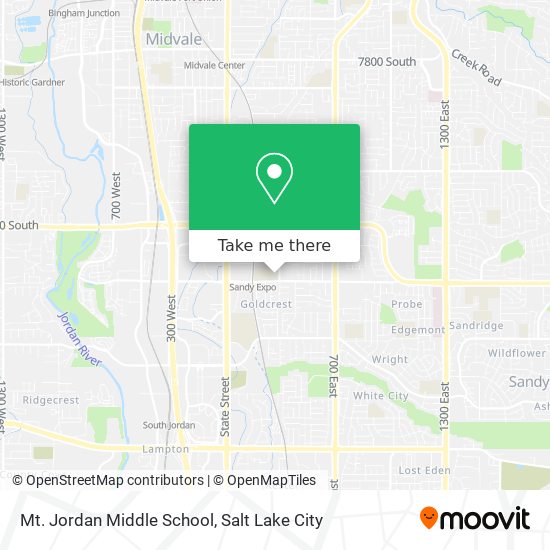 Mt. Jordan Middle School map