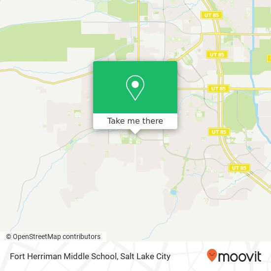 Fort Herriman Middle School map