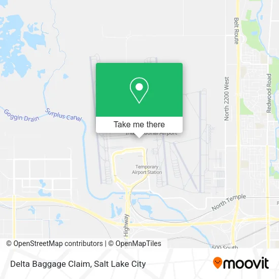 Delta Baggage Claim map