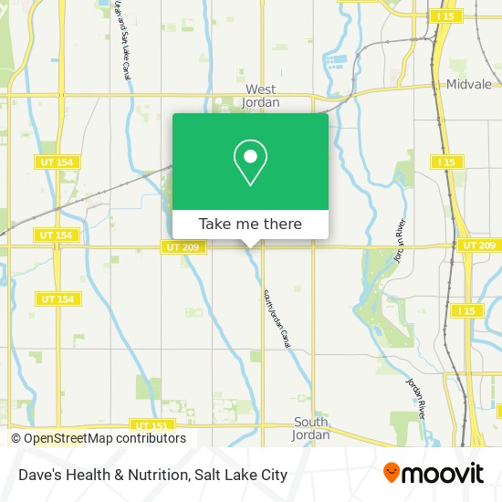 Dave's Health & Nutrition map