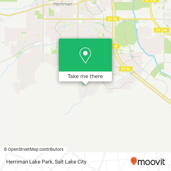 Herriman Lake Park map