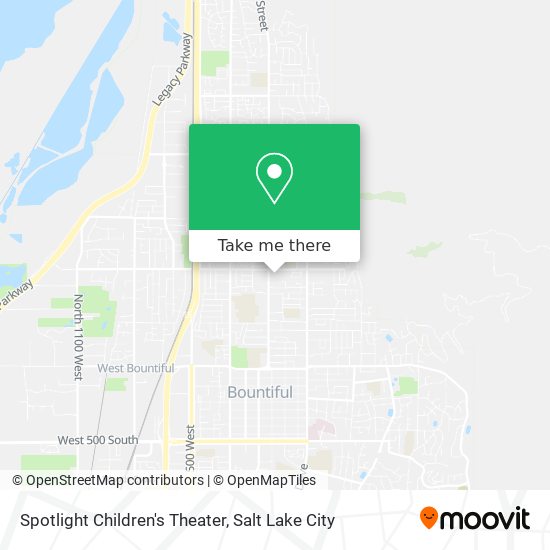 Spotlight Children's Theater map