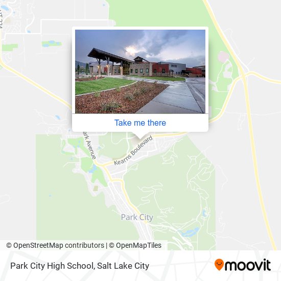 Mapa de Park City High School