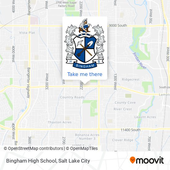 Mapa de Bingham High School