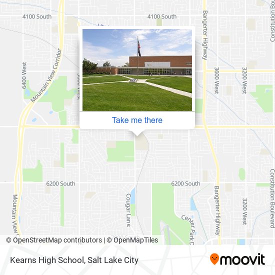 Kearns High School map