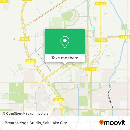 Mapa de Breathe Yoga Studio