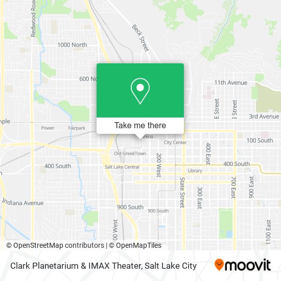 Clark Planetarium & IMAX Theater map