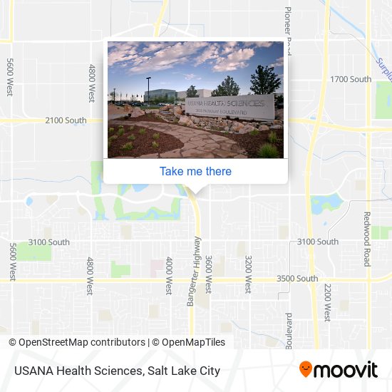 USANA Health Sciences map