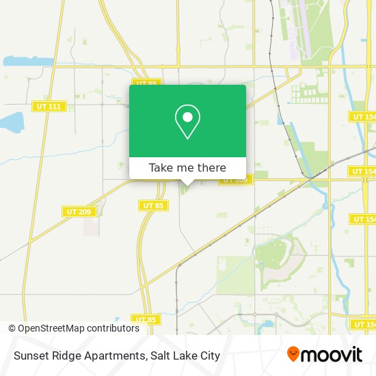 Sunset Ridge Apartments map