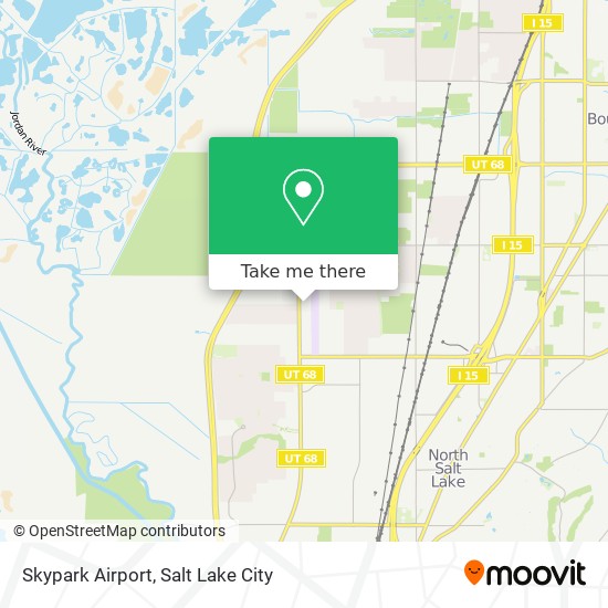 Skypark Airport map