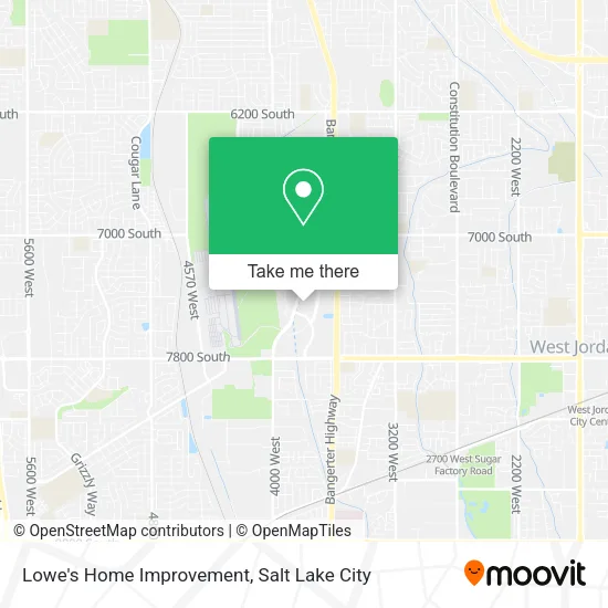 Lowe's Home Improvement map