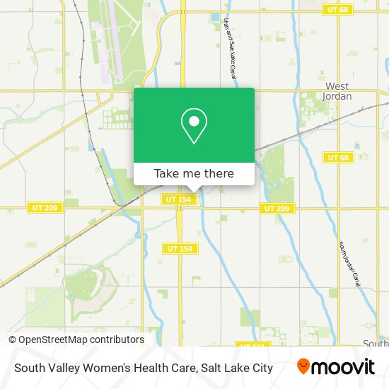 Mapa de South Valley Women's Health Care