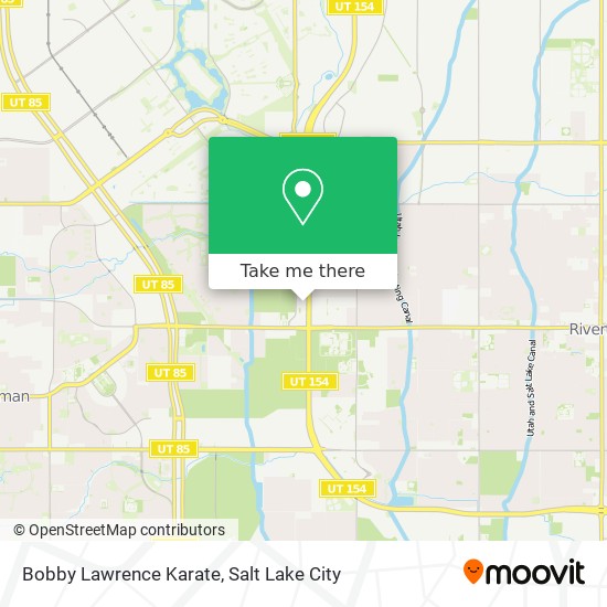 Bobby Lawrence Karate map