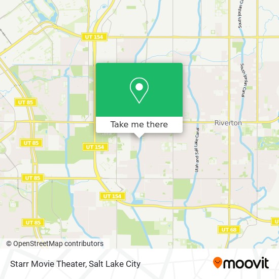 Mapa de Starr Movie Theater