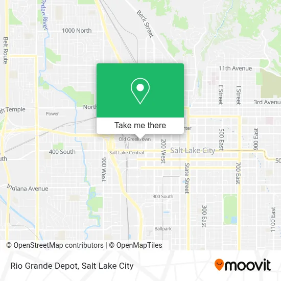 Rio Grande Depot map