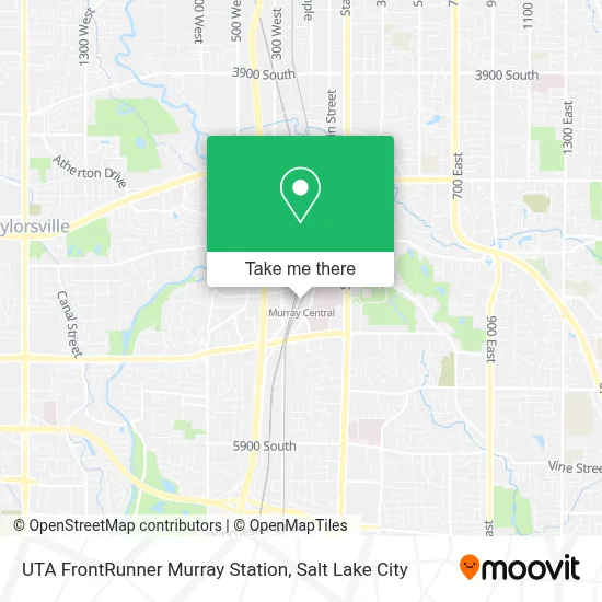 How to Get to UTA FrontRunner Murray Station by Bus, Light Rail or Train?