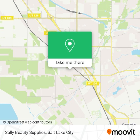 Sally Beauty Supplies map