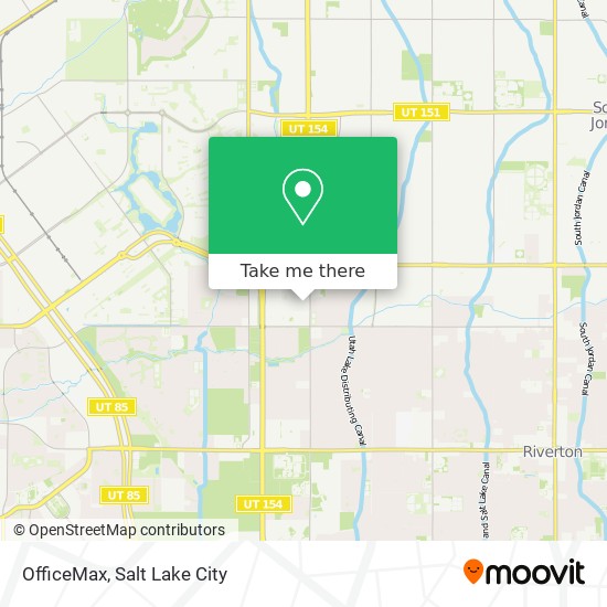 OfficeMax map