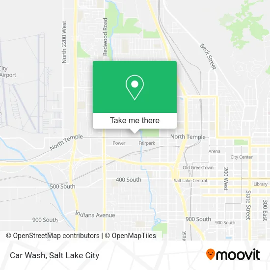 Car Wash map
