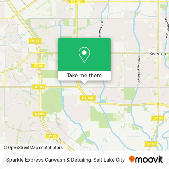 Sparkle Express Carwash & Detailing map