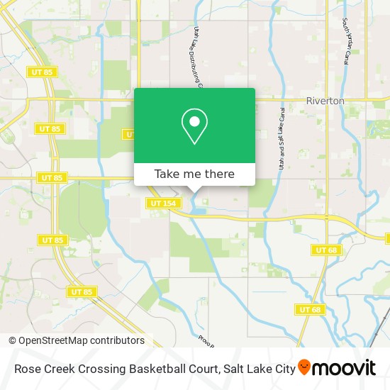 Mapa de Rose Creek Crossing Basketball Court