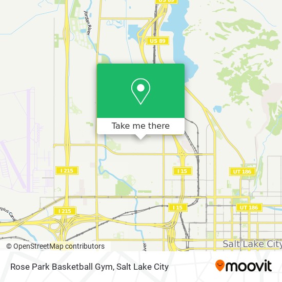 Rose Park Basketball Gym map