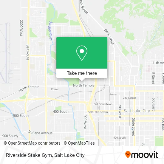 Riverside Stake Gym map