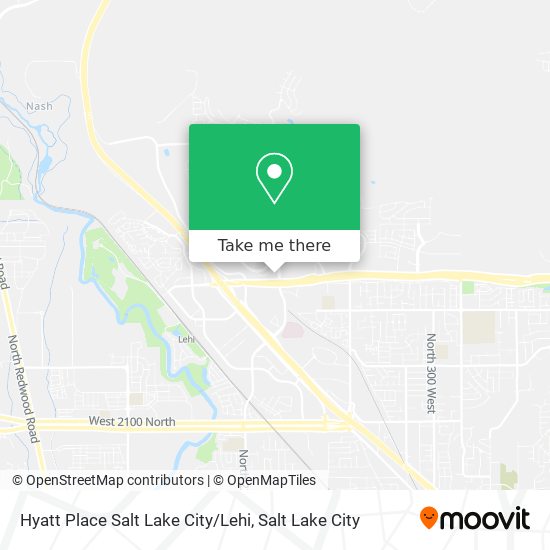 Mapa de Hyatt Place Salt Lake City / Lehi