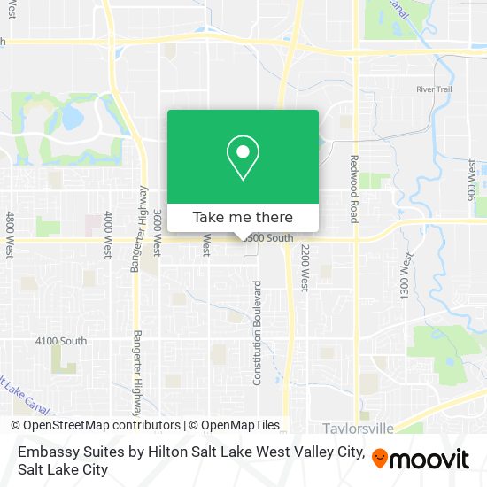 Mapa de Embassy Suites by Hilton Salt Lake West Valley City