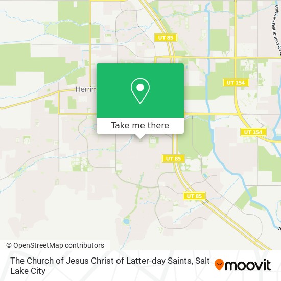 The Church of Jesus Christ of Latter-day Saints map