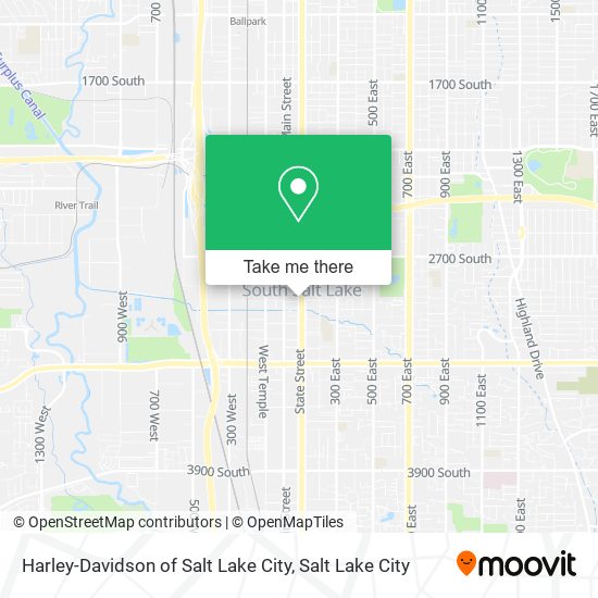 Harley-Davidson of Salt Lake City map