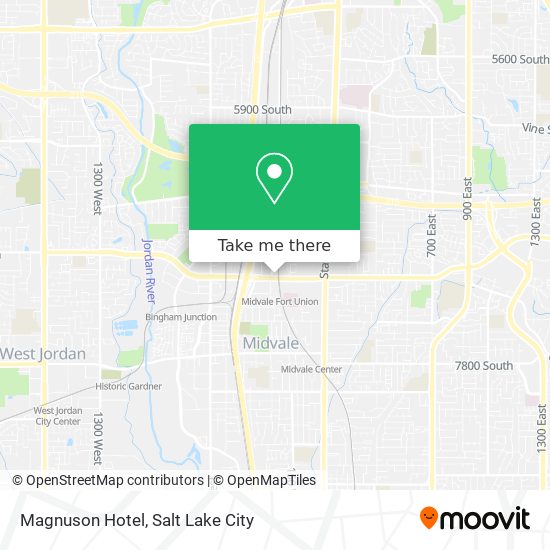 Magnuson Hotel map