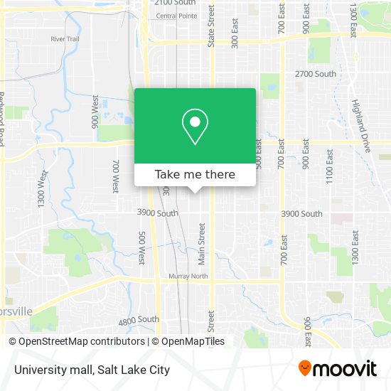 University mall map
