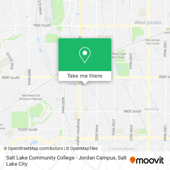 Slcc Jordan Campus Map How To Get To Salt Lake Community College - Jordan Campus In West Jordan By  Bus Or Light Rail?