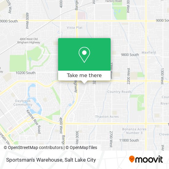 Sportsman's Warehouse map