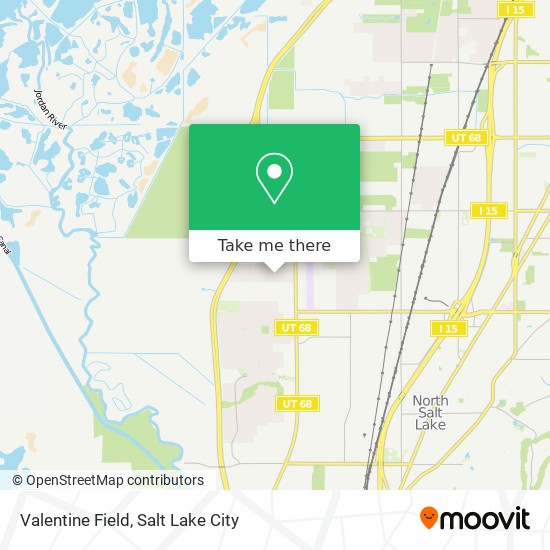 Valentine Field map