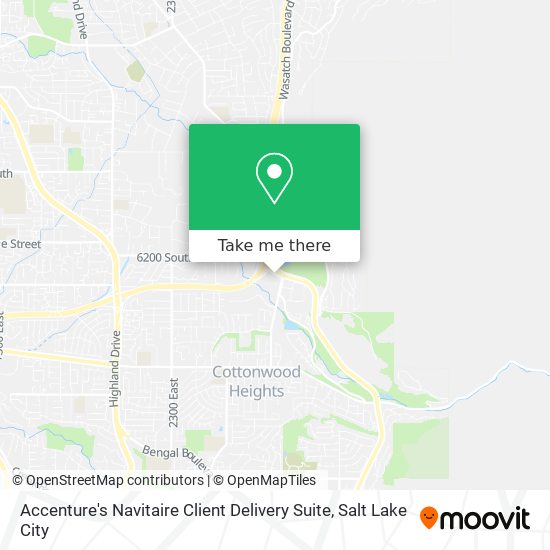 Accenture's Navitaire Client Delivery Suite map