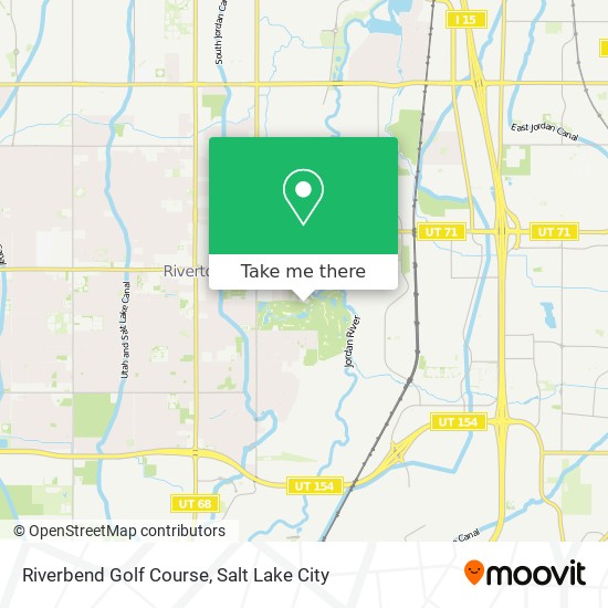 Riverbend Golf Course map