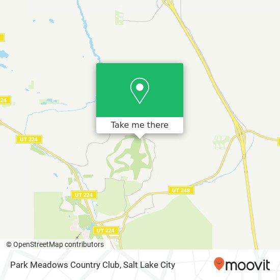 Mapa de Park Meadows Country Club