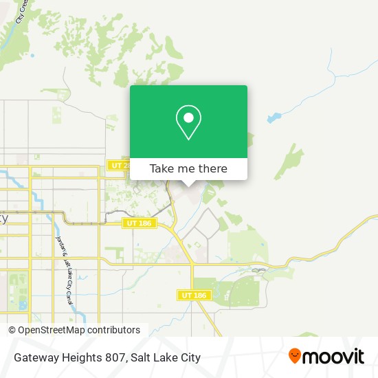 Gateway Heights 807 map