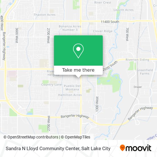 Mapa de Sandra N Lloyd Community Center