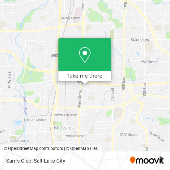 Mapa de Sam's Club