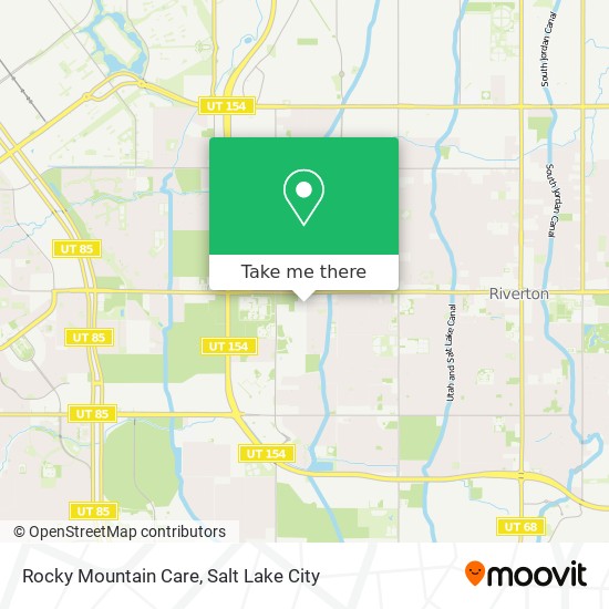 Mapa de Rocky Mountain Care