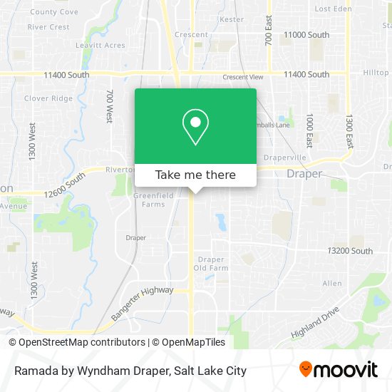 Ramada by Wyndham Draper map