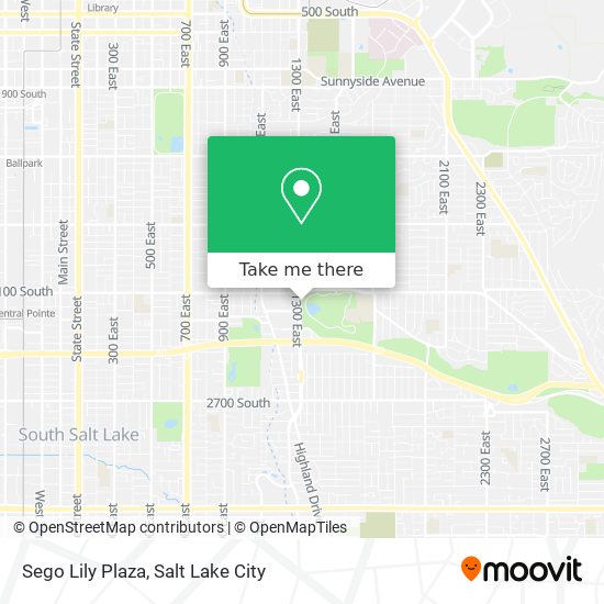 Mapa de Sego Lily Plaza