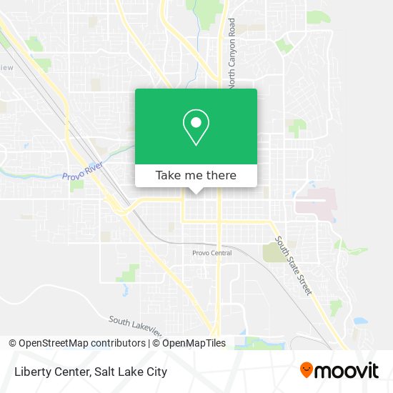 Mapa de Liberty Center