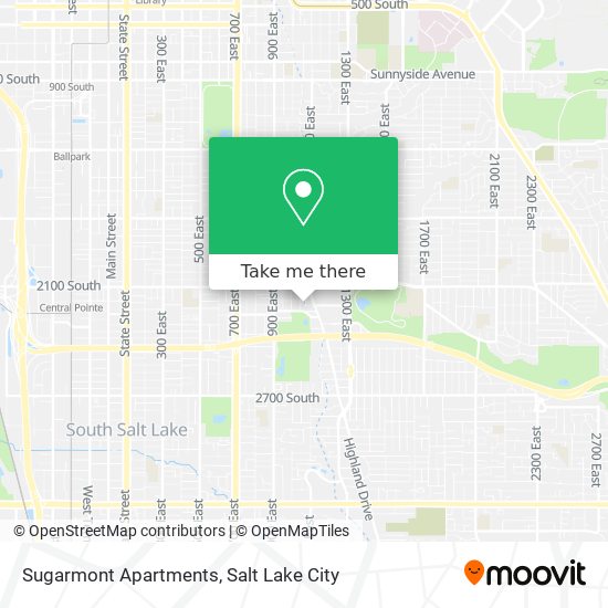 Sugarmont Apartments map